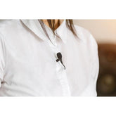 RODE Lavalier GO Omnidirectional Lavalier Microphone for Wireless GO Systems (Black) - Cinegear Middle-East S.A.L